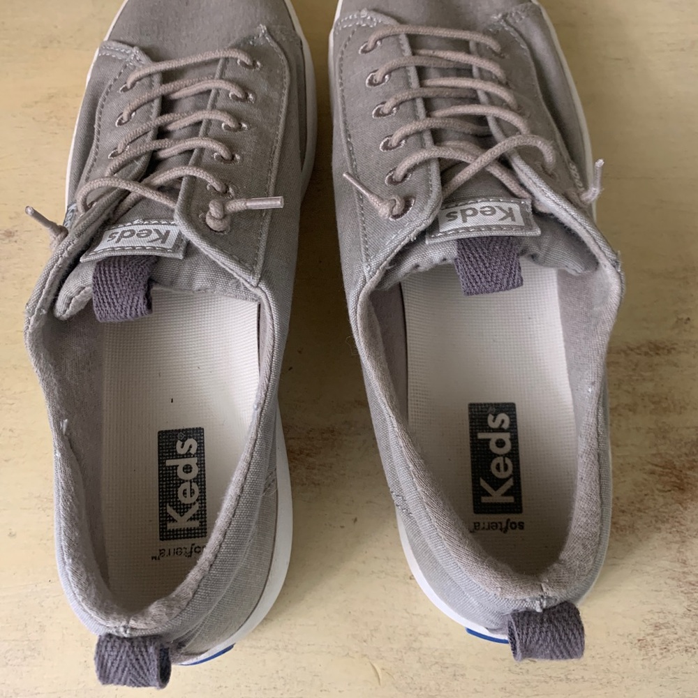Keds kickback canvas grey shoes - Picture 7 of 7